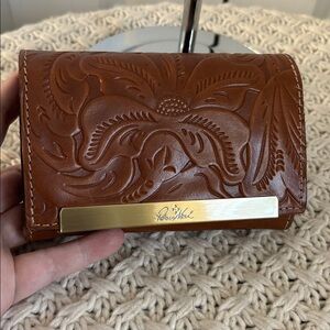Patricia Nash Embossed Leather Wallet